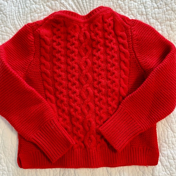 NWT Mini Boden Rockabilly Red Sweater - Picture 3 of 3